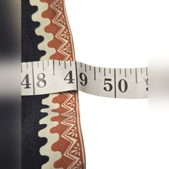 LOFT Palm Cutout Back Midi Pocket Dress Sz. S Magenta Sunset - Picture 8 of 11